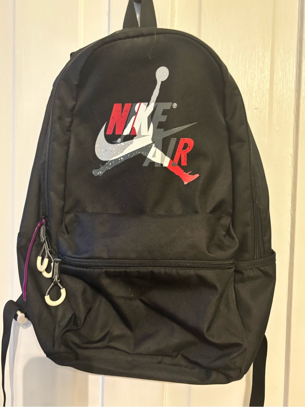 Nike Kids' Black Backpack with Nike Air Logo